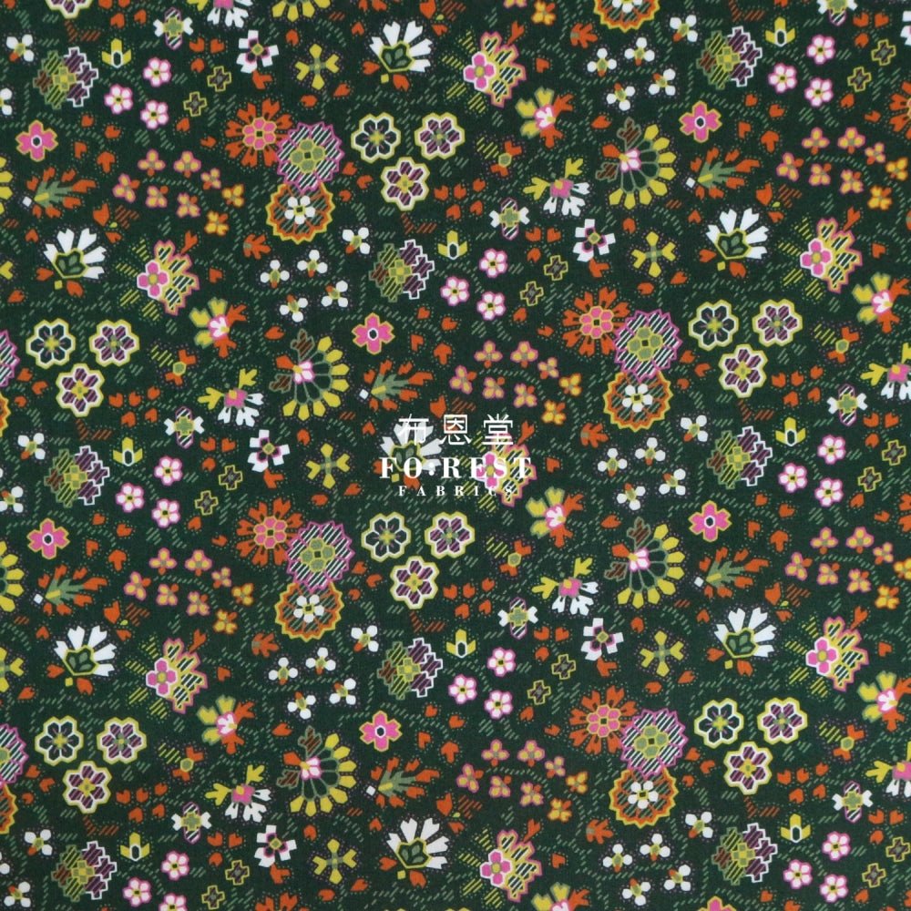 Liberty of London (Cotton Tana Lawn Fabric) - Alastair Felicity - FO:REST Fabric 布恩堂Liberty fabrictana lawnjapanese fabricykk zipper