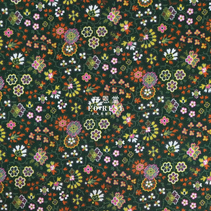 Liberty of London (Cotton Tana Lawn Fabric) - Alastair Felicity - FO:REST Fabric 布恩堂Liberty fabrictana lawnjapanese fabricykk zipper