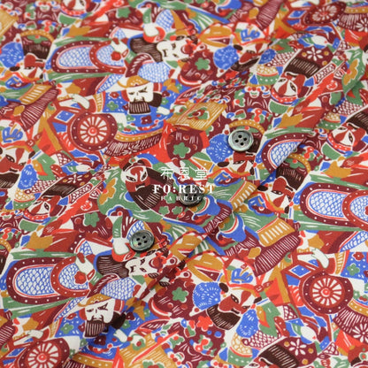 Liberty Of London (Cotton Tana Lawn Fabric) - Amandas Opera Red Cotton