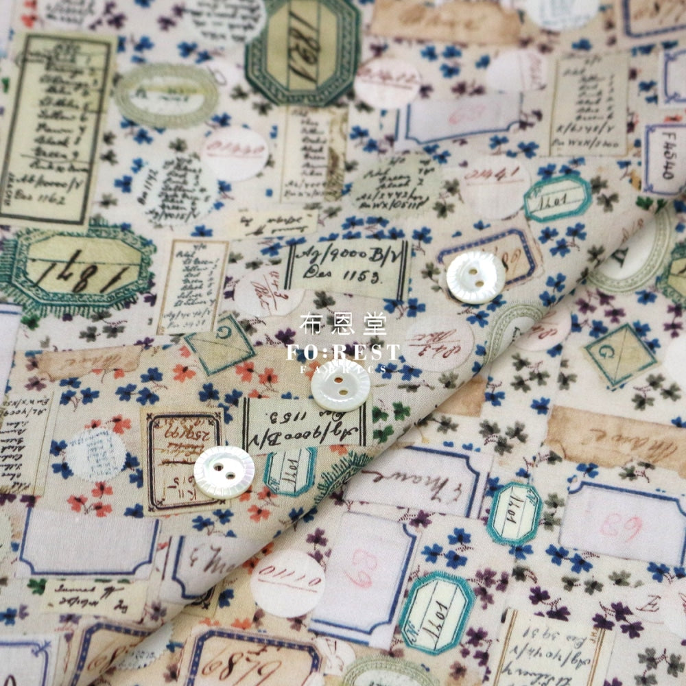 Liberty Of London (Cotton Tana Lawn Fabric) - Archive Allsorts Cotton