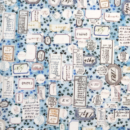 Liberty Of London (Cotton Tana Lawn Fabric) - Archive Allsorts Blue Cotton