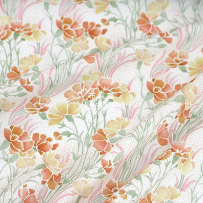 Liberty of London (Cotton Tana Lawn Fabric) - Aurelia - FO:REST Fabric 布恩堂Liberty fabrictana lawnjapanese fabricykk zipper