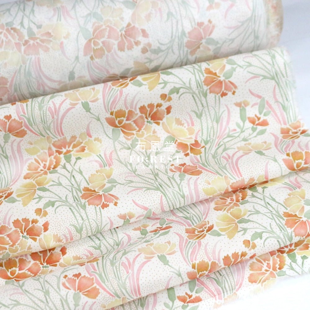 Liberty of London (Cotton Tana Lawn Fabric) - Aurelia - FO:REST Fabric 布恩堂Liberty fabrictana lawnjapanese fabricykk zipper