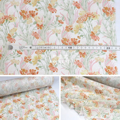 Liberty of London (Cotton Tana Lawn Fabric) - Aurelia - FO:REST Fabric 布恩堂Liberty fabrictana lawnjapanese fabricykk zipper
