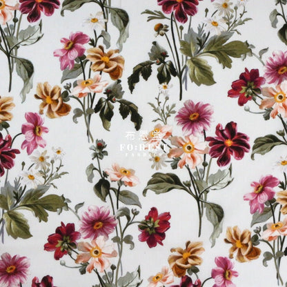 Liberty of London (Cotton Tana Lawn Fabric) - Barbara Covington - FO:REST Fabric 布恩堂Liberty fabrictana lawnjapanese fabricykk zipper