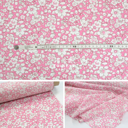 Liberty Of London (Cotton Tana Lawn Fabric) - Betsy Boo Pink Cotton