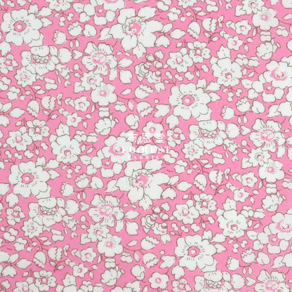 Liberty Of London (Cotton Tana Lawn Fabric) - Betsy Boo Pink Cotton