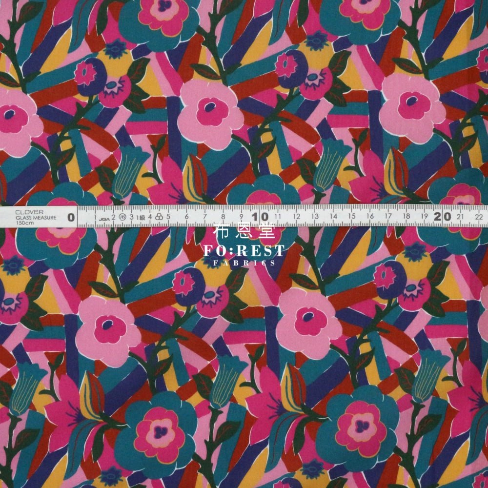 Liberty of London (Cotton Tana Lawn Fabric) - Bloombury YW - FO:REST Fabric 布恩堂Liberty fabrictana lawnjapanese fabricykk zipper