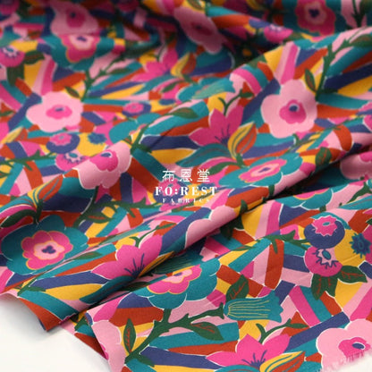 Liberty of London (Cotton Tana Lawn Fabric) - Bloombury YW - FO:REST Fabric 布恩堂Liberty fabrictana lawnjapanese fabricykk zipper