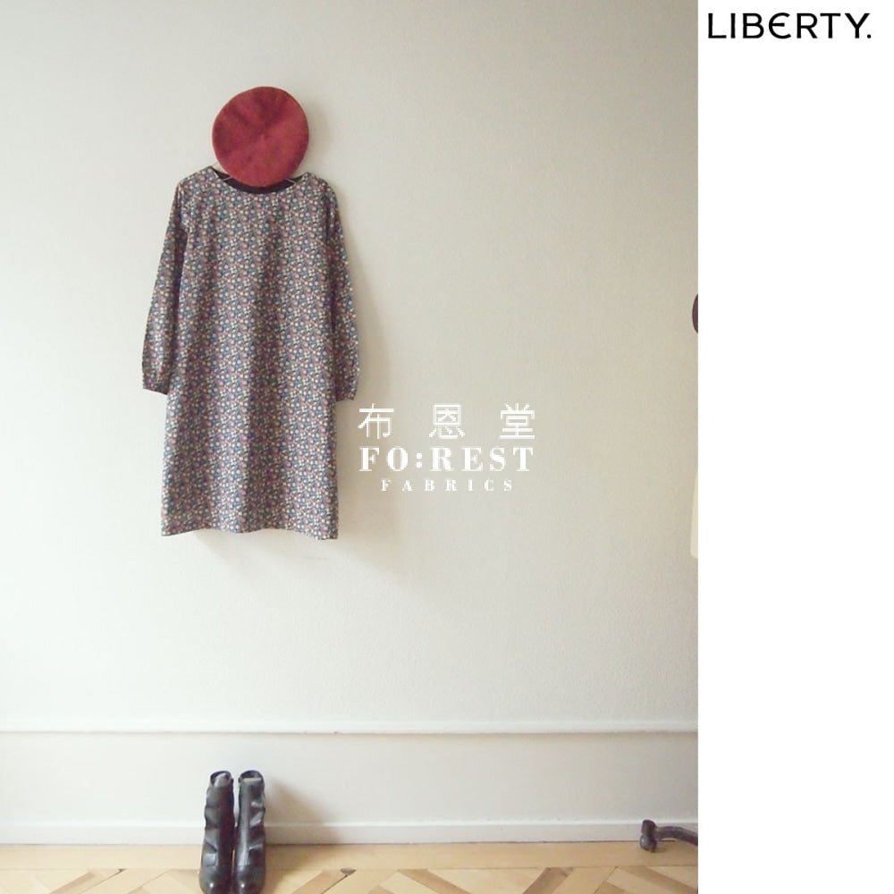 Liberty of London (Cotton Tana Lawn Fabric) - BUTTERCUP - FO:REST Fabric 布恩堂Liberty fabrictana lawnjapanese fabricykk zipper