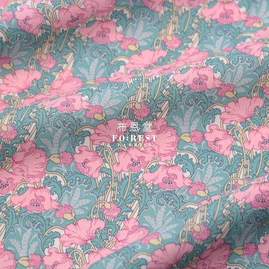 Liberty Of London (Cotton Tana Lawn Fabric) - Clementina Pink Cotton