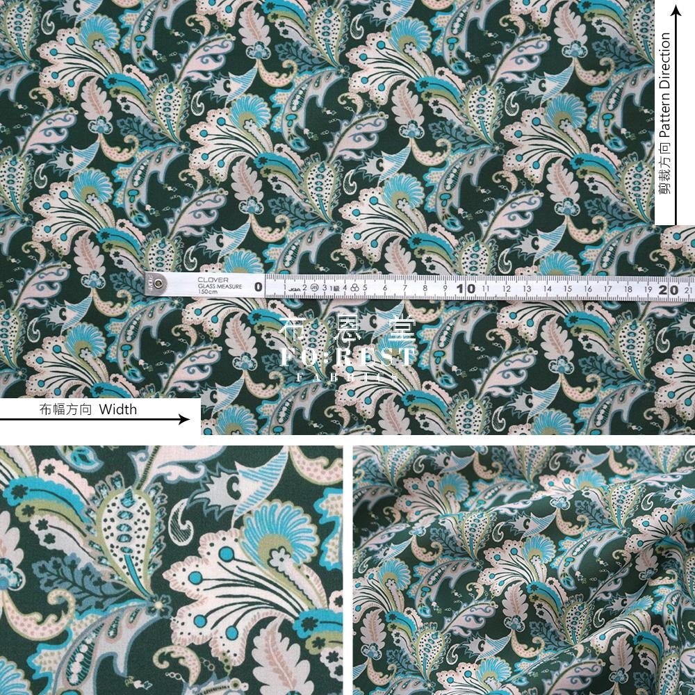 Liberty of London (Cotton Tana Lawn Fabric) - Concerto - FO:REST Fabric 布恩堂Liberty fabrictana lawnjapanese fabricykk zipper