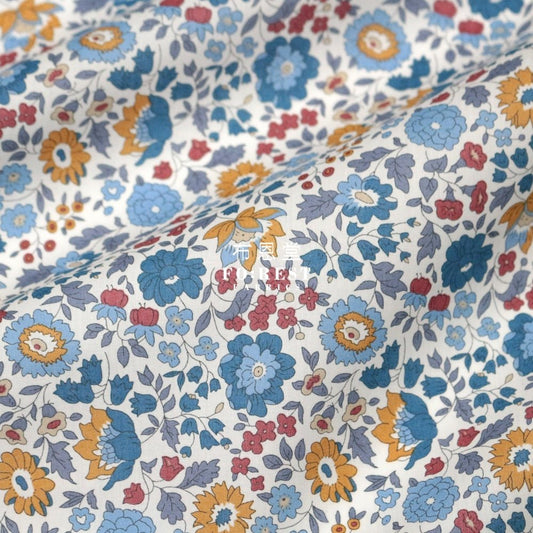Liberty of London (Cotton Tana Lawn Fabric) - DANJO 40TH - FO:REST Fabric 布恩堂Liberty fabrictana lawnjapanese fabricykk zipper