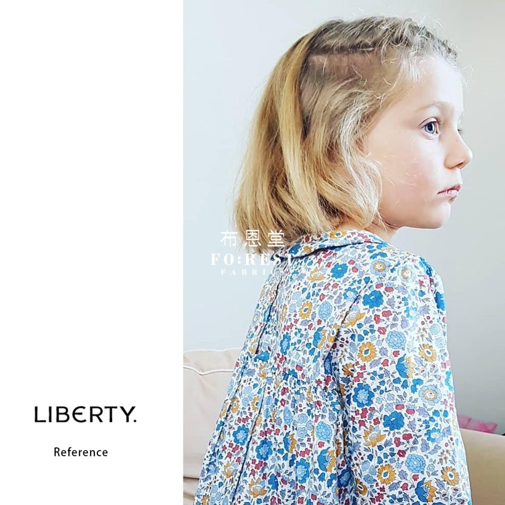 Liberty of London (Cotton Tana Lawn Fabric) - DANJO 40TH - FO:REST Fabric 布恩堂Liberty fabrictana lawnjapanese fabricykk zipper