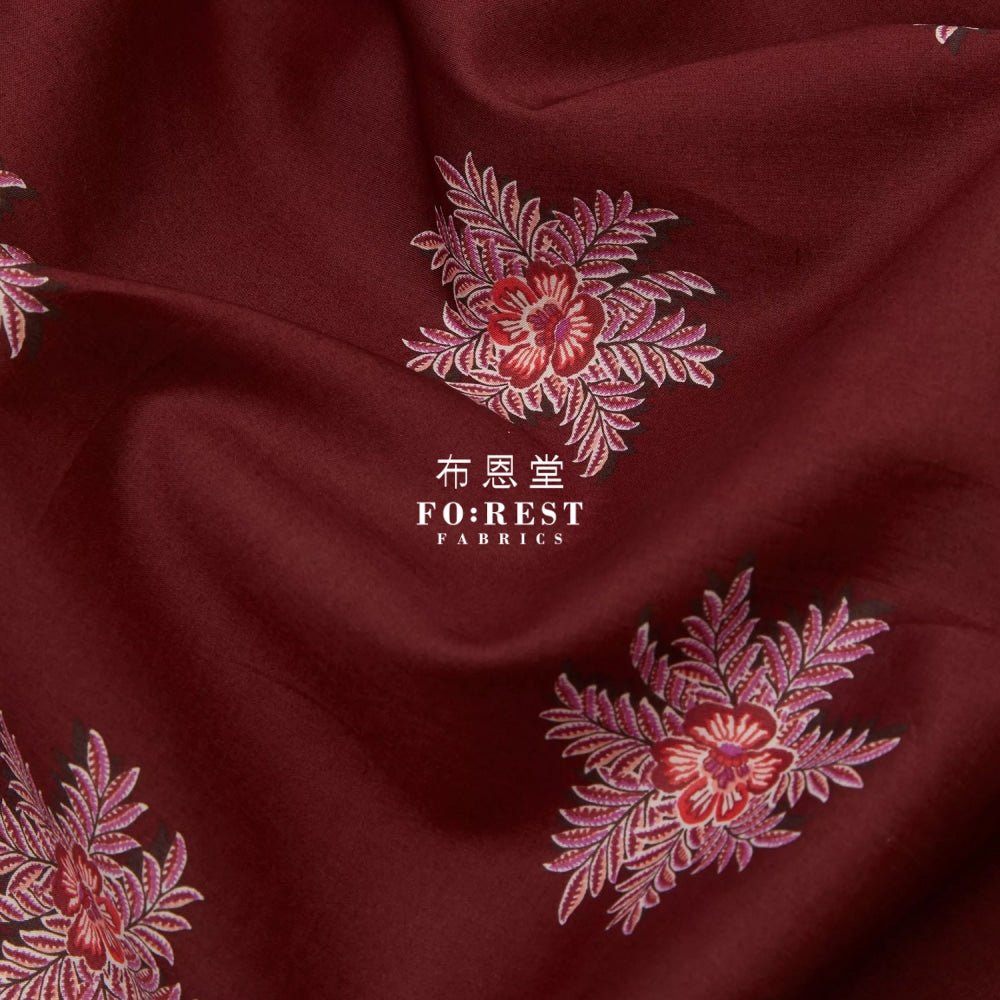 Liberty of London (Cotton Tana Lawn Fabric) - Diana Flower - FO:REST Fabric 布恩堂Liberty fabrictana lawnjapanese fabricykk zipper