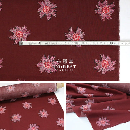 Liberty of London (Cotton Tana Lawn Fabric) - Diana Flower - FO:REST Fabric 布恩堂Liberty fabrictana lawnjapanese fabricykk zipper