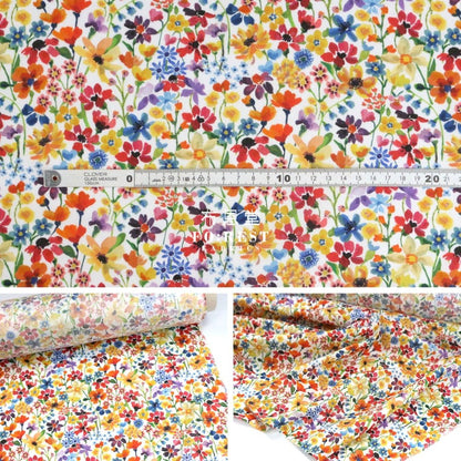 Liberty of London (Cotton Tana Lawn Fabric) - Dreams of Summer A - FO:REST Fabric 布恩堂Liberty fabrictana lawnjapanese fabricykk zipper
