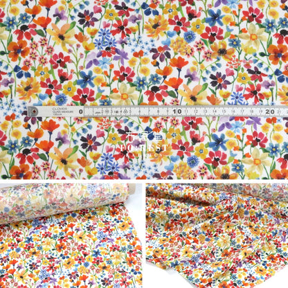Liberty Of London (Cotton Tana Lawn Fabric) - Dreams Summer Colouful Cotton