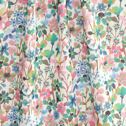 Liberty Of London (Cotton Tana Lawn Fabric) - Dreams Summer Green Cotton