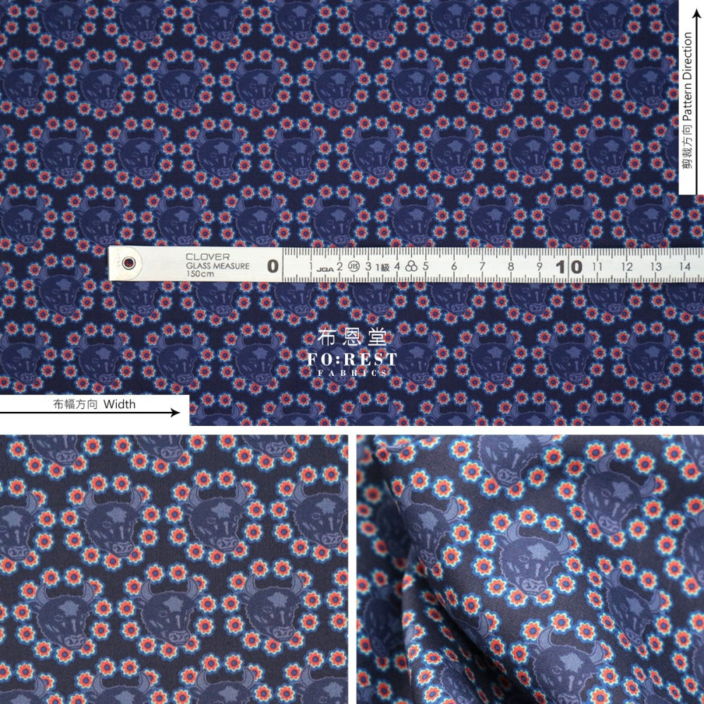 Liberty Of London (Cotton Tana Lawn Fabric) - Earth Ox Limited Edition Cotton