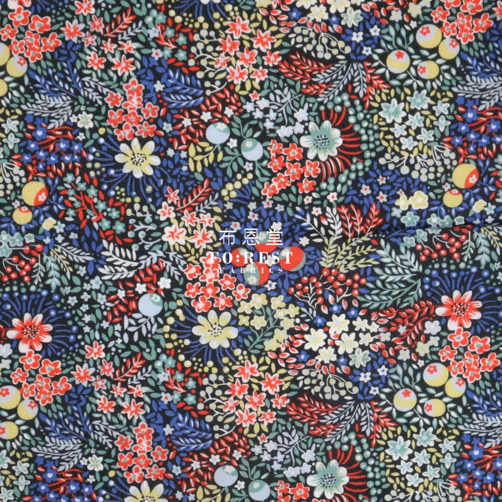 Liberty Of London (Cotton Tana Lawn Fabric) - Elderberry Cotton