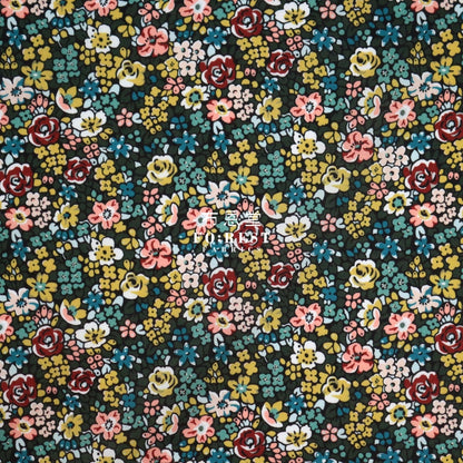 Liberty Of London (Cotton Tana Lawn Fabric) - Emma Louise Green Cotton