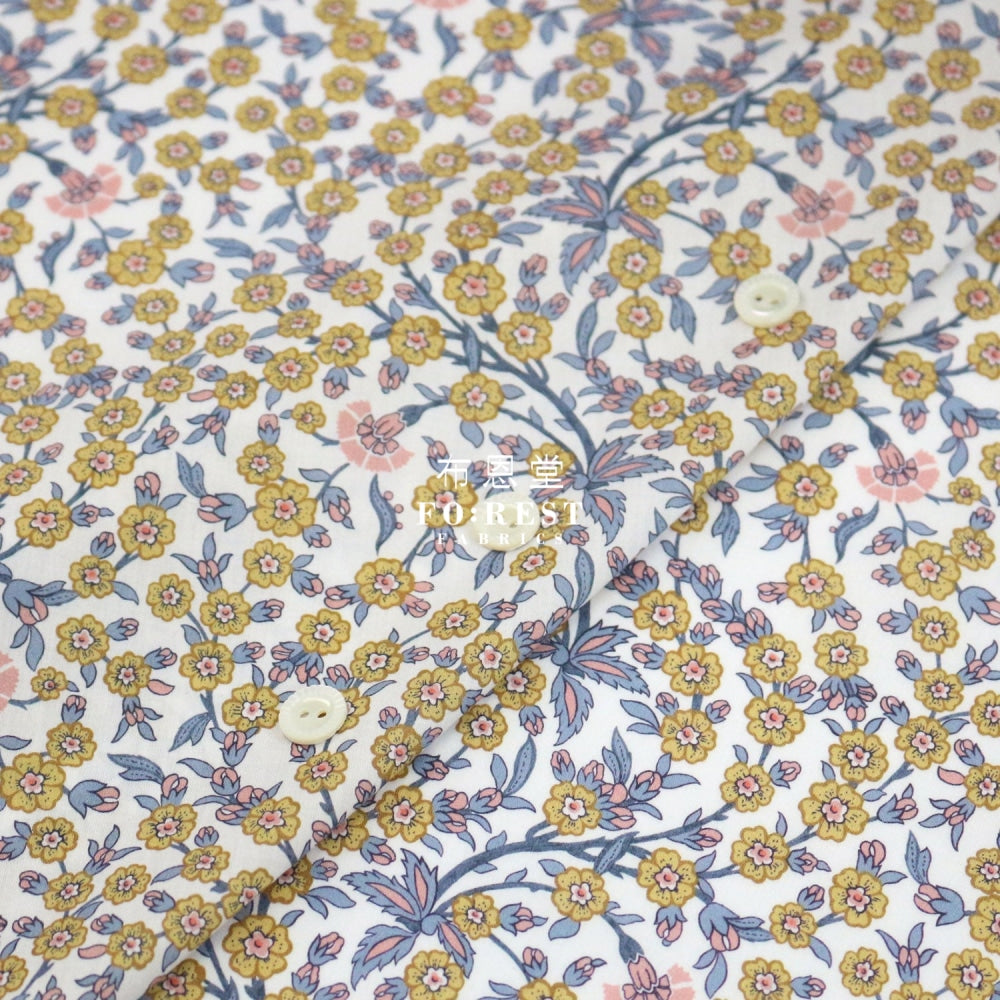 Liberty Of London (Cotton Tana Lawn Fabric) - Empress Mustard Cotton