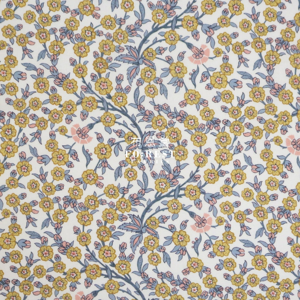Liberty Of London (Cotton Tana Lawn Fabric) - Empress Mustard Cotton
