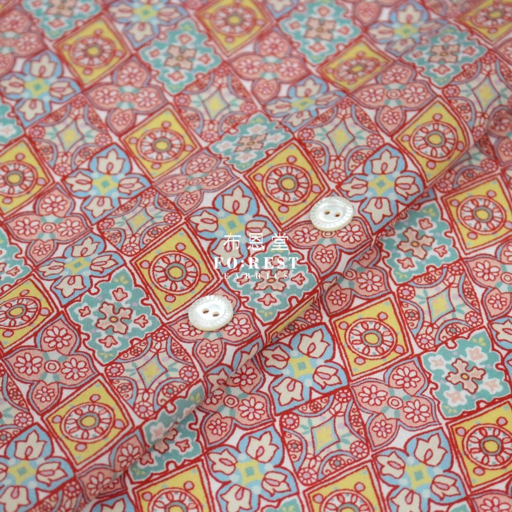 Liberty of London (Cotton Tana Lawn Fabric) - Enamour - FO:REST Fabric 布恩堂Liberty fabrictana lawnjapanese fabricykk zipper