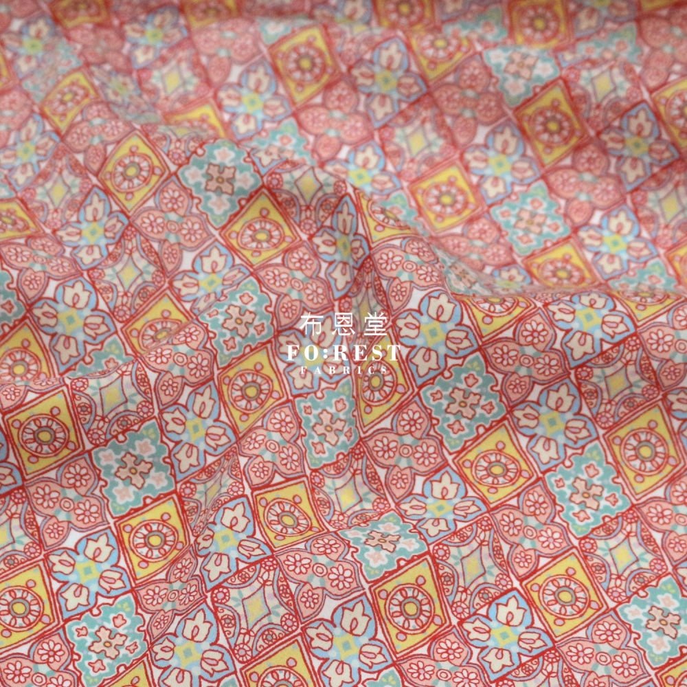 Liberty of London (Cotton Tana Lawn Fabric) - Enamour - FO:REST Fabric 布恩堂Liberty fabrictana lawnjapanese fabricykk zipper