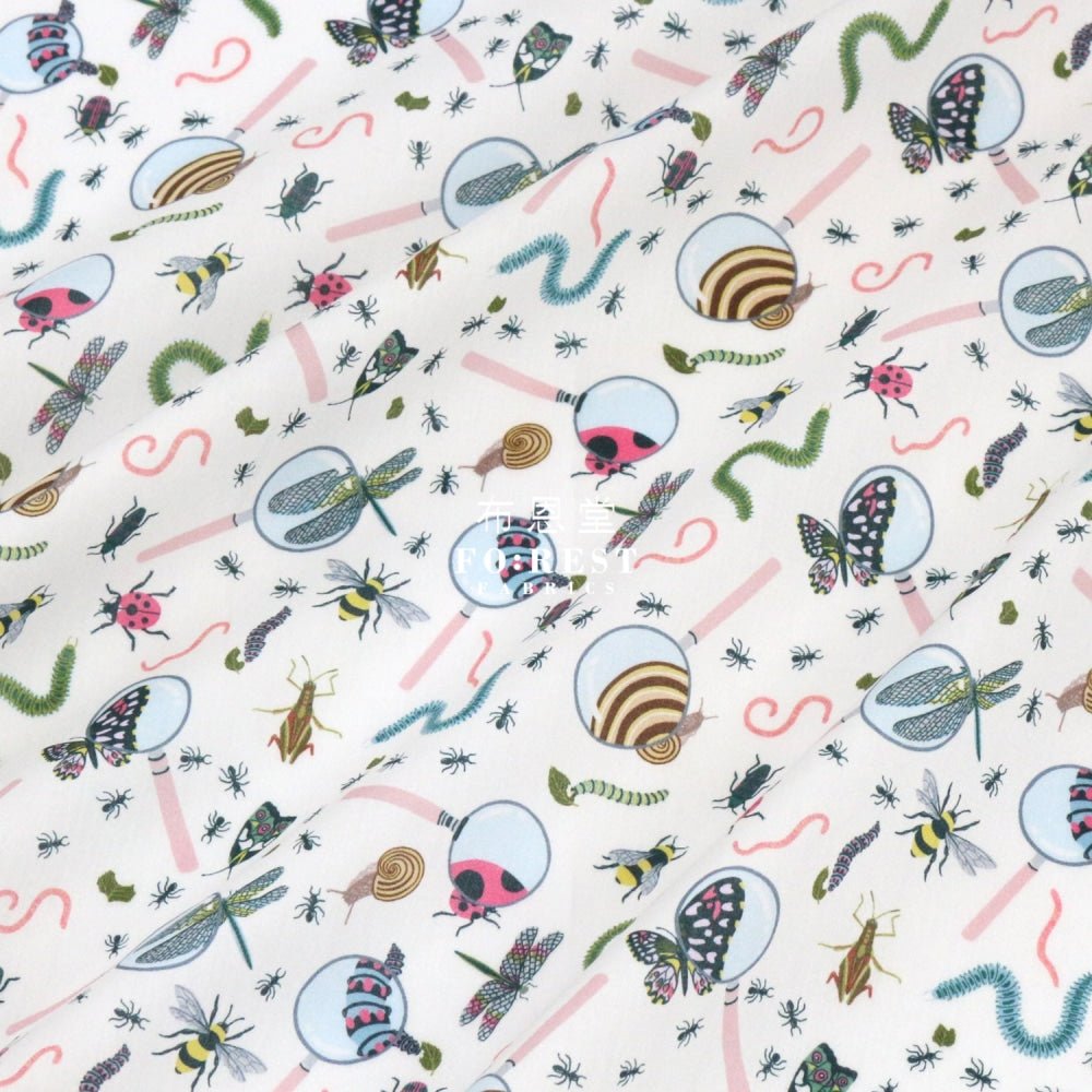 Liberty of London (Cotton Tana Lawn Fabric) - Eye Spy - FO:REST Fabric 布恩堂Liberty fabrictana lawnjapanese fabricykk zipper