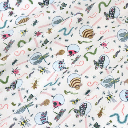 Liberty of London (Cotton Tana Lawn Fabric) - Eye Spy - FO:REST Fabric 布恩堂Liberty fabrictana lawnjapanese fabricykk zipper