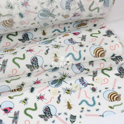 Liberty of London (Cotton Tana Lawn Fabric) - Eye Spy - FO:REST Fabric 布恩堂Liberty fabrictana lawnjapanese fabricykk zipper