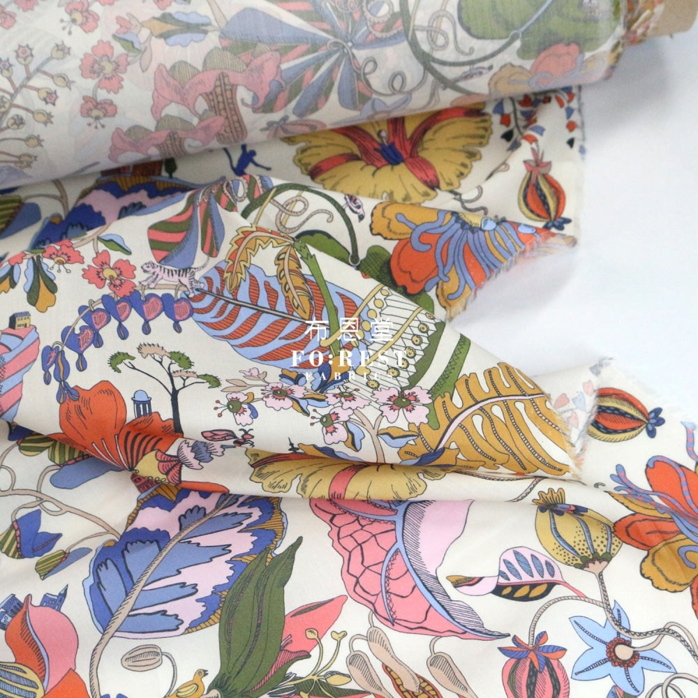 Liberty Of London (Cotton Tana Lawn Fabric) - Fantasy Land Cotton