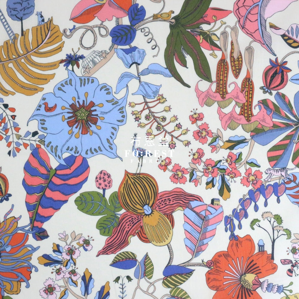Liberty Of London (Cotton Tana Lawn Fabric) - Fantasy Land Cotton