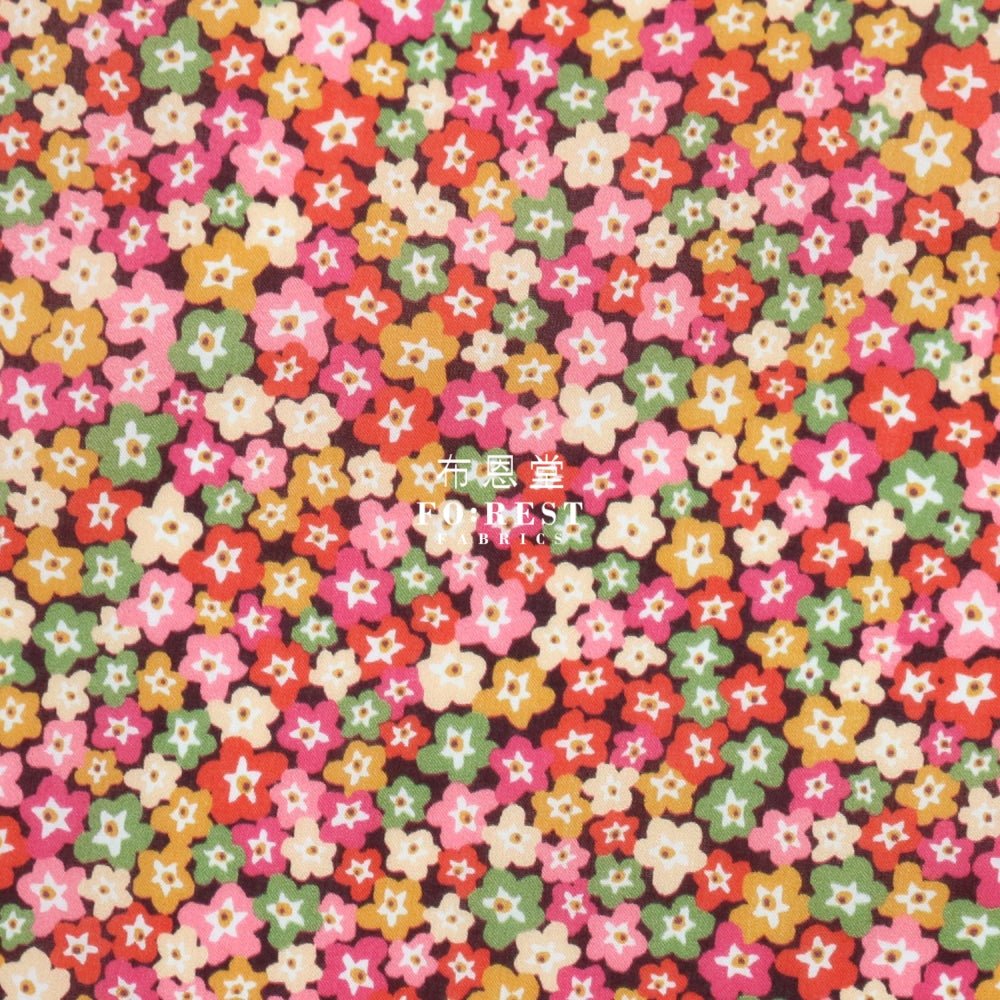 Liberty of London (Cotton Tana Lawn Fabric) - Floral Charm - FO:REST Fabric 布恩堂Liberty fabrictana lawnjapanese fabricykk zipper