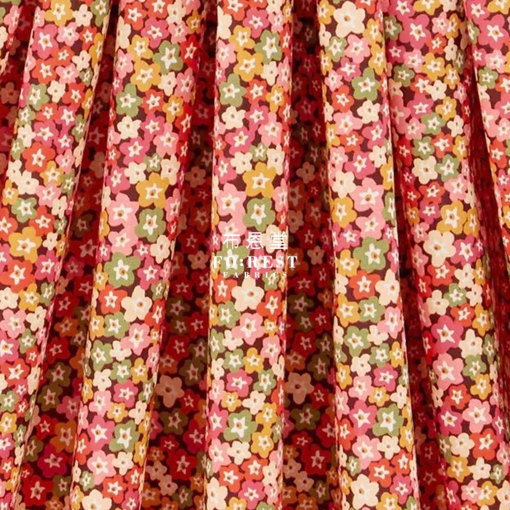 Liberty of London (Cotton Tana Lawn Fabric) - Floral Charm - FO:REST Fabric 布恩堂Liberty fabrictana lawnjapanese fabricykk zipper