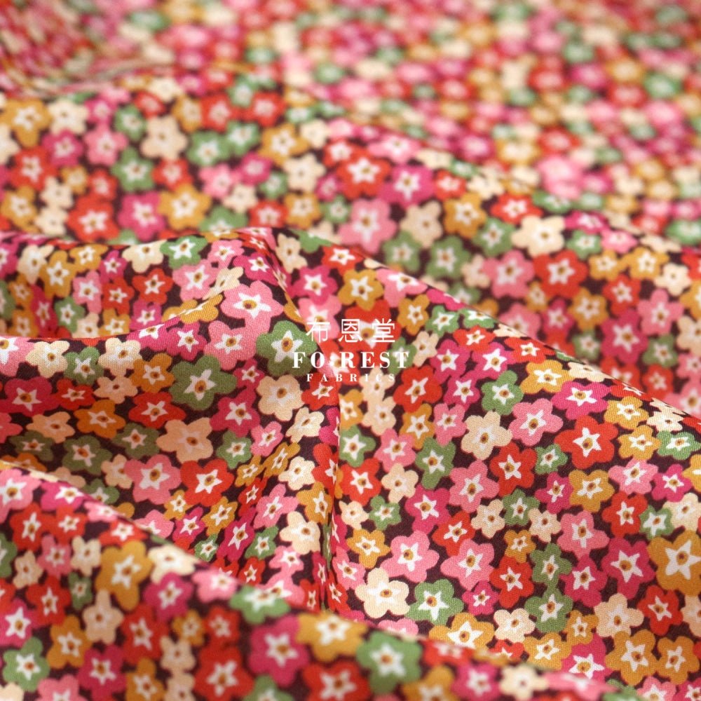 Liberty of London (Cotton Tana Lawn Fabric) - Floral Charm - FO:REST Fabric 布恩堂Liberty fabrictana lawnjapanese fabricykk zipper
