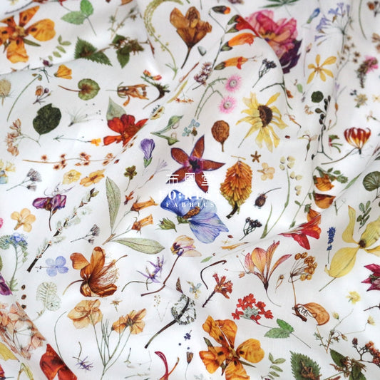 Liberty Of London (Cotton Tana Lawn Fabric) - Floral Eve Cotton