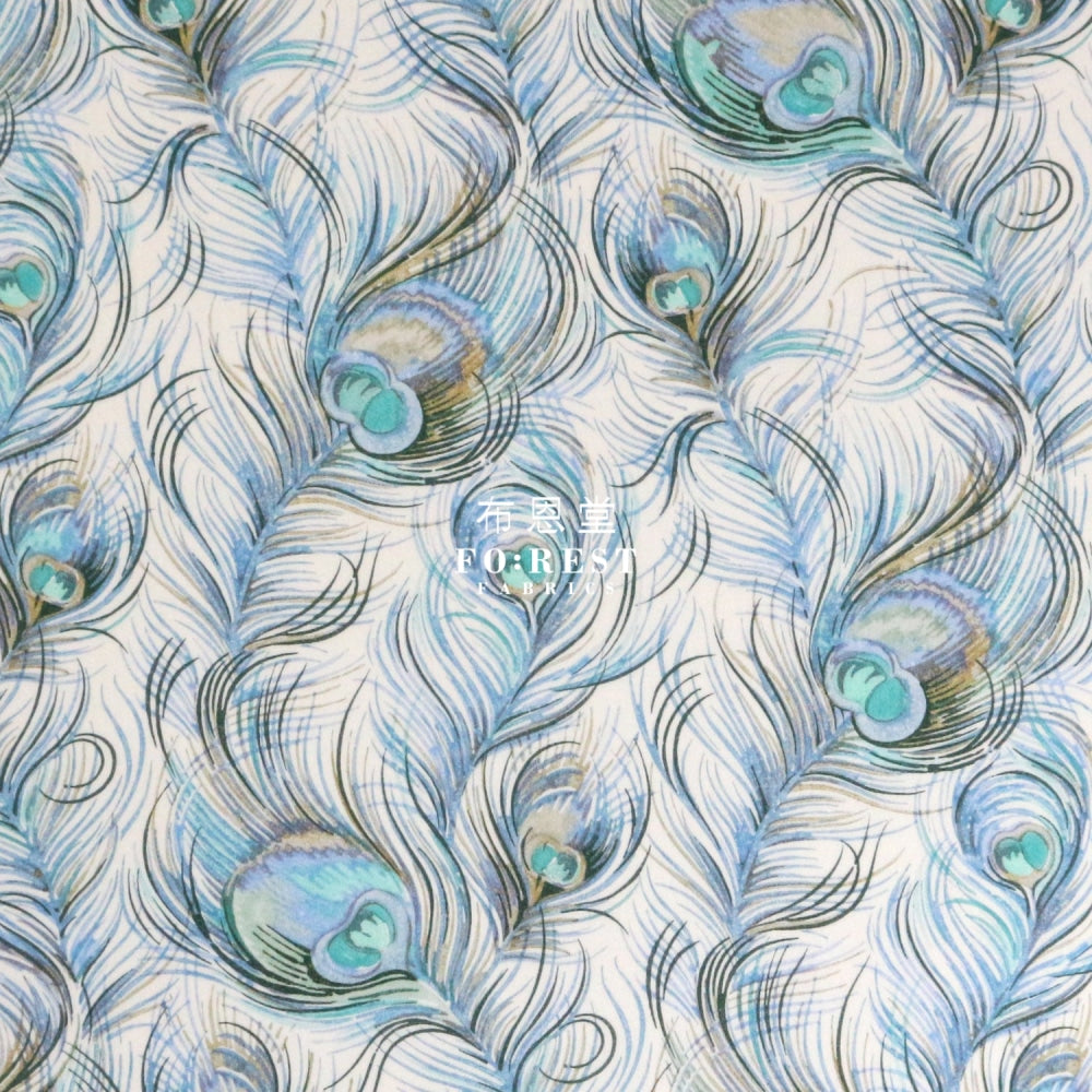 Liberty Of London (Cotton Tana Lawn Fabric) - Florentines Journey Blue Cotton
