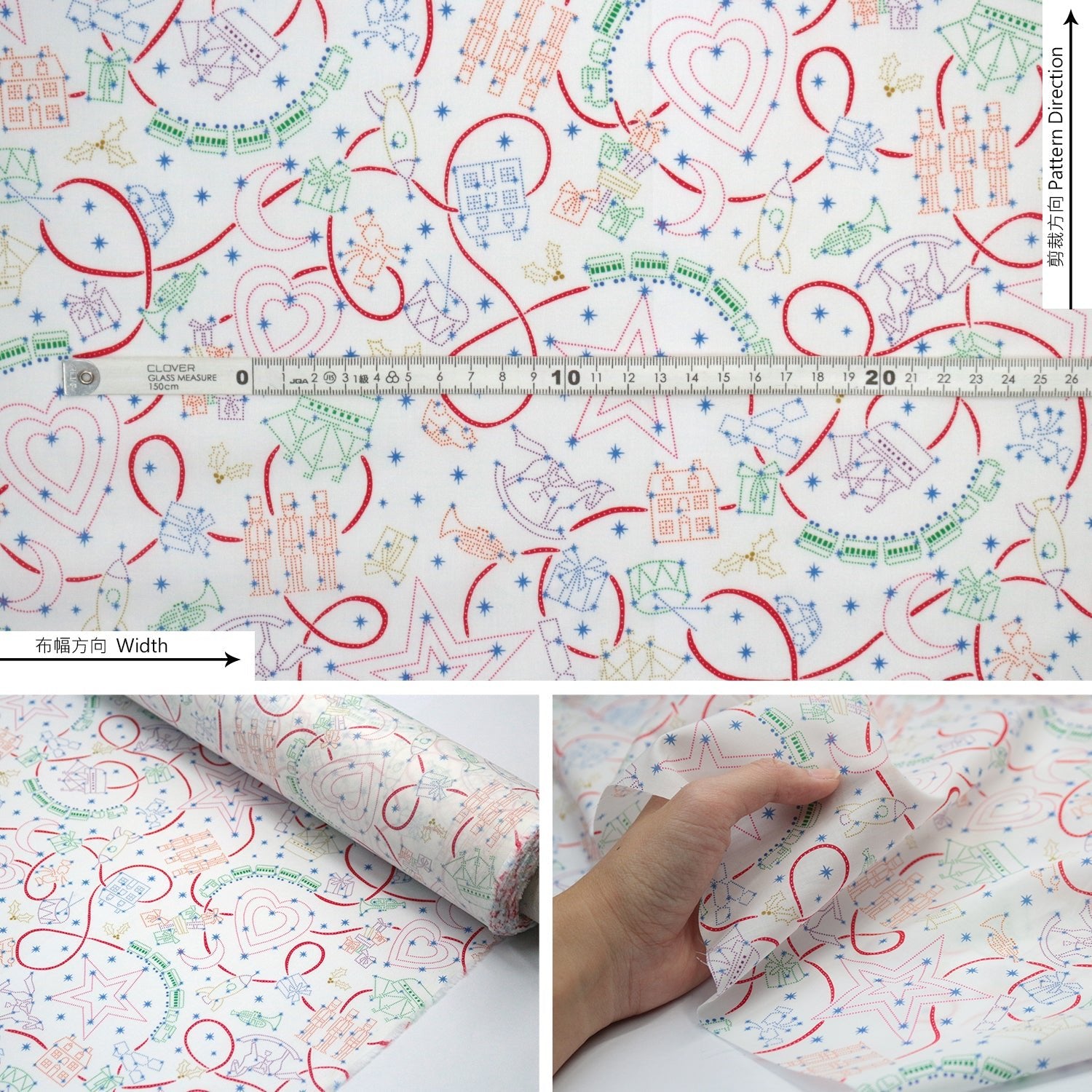 Liberty of London (Cotton Tana Lawn Fabric) - Gift express White - FO:REST Fabric 布恩堂Liberty fabrictana lawnjapanese fabricykk zipper