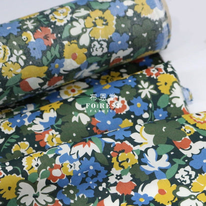 Liberty of London (Cotton Tana Lawn Fabric) - Gloria Lomo - FO:REST Fabric 布恩堂Liberty fabrictana lawnjapanese fabricykk zipper