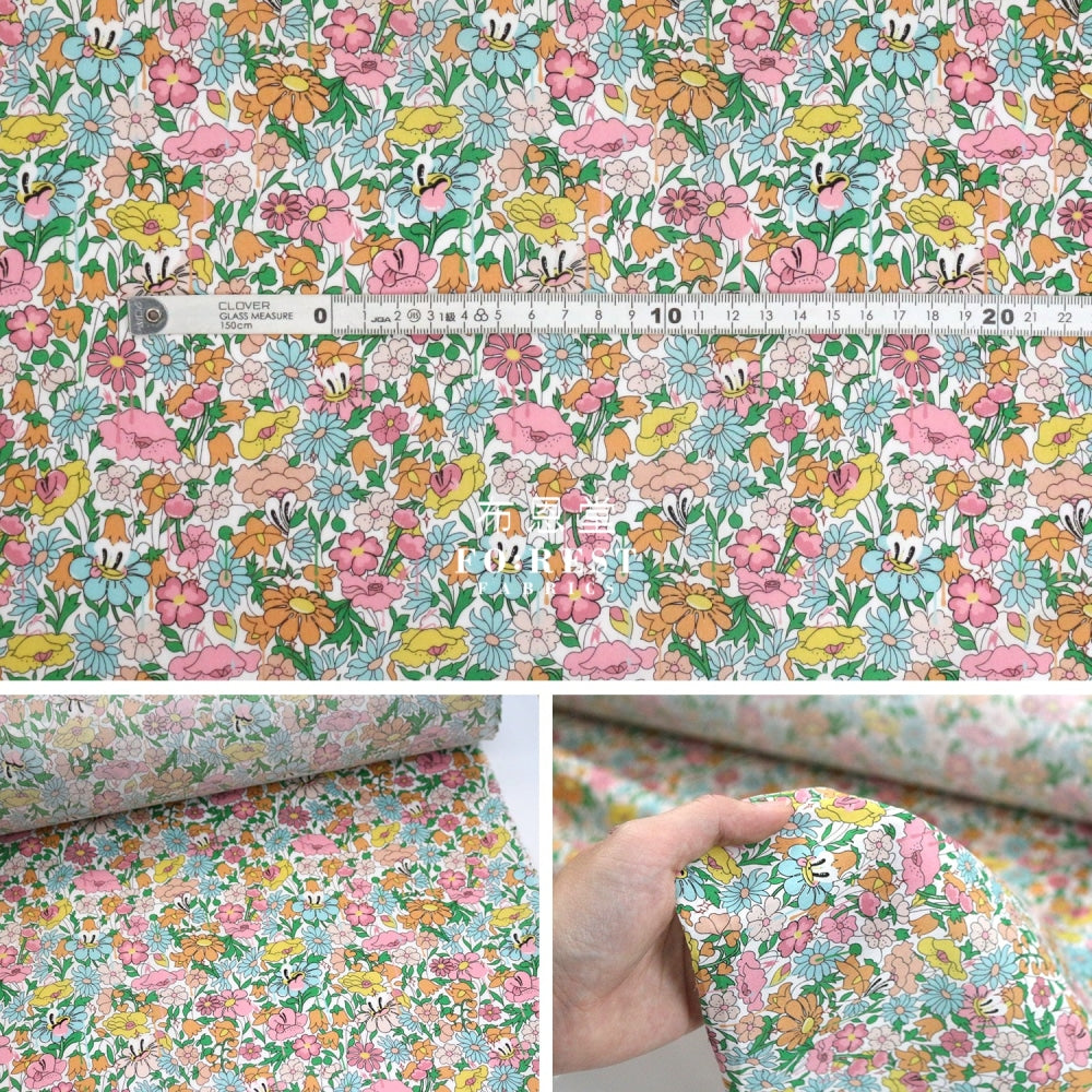 Liberty Of London (Cotton Tana Lawn Fabric) - Hattie Park Light Cotton