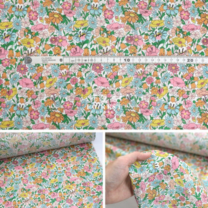 Liberty Of London (Cotton Tana Lawn Fabric) - Hattie Park Light Cotton