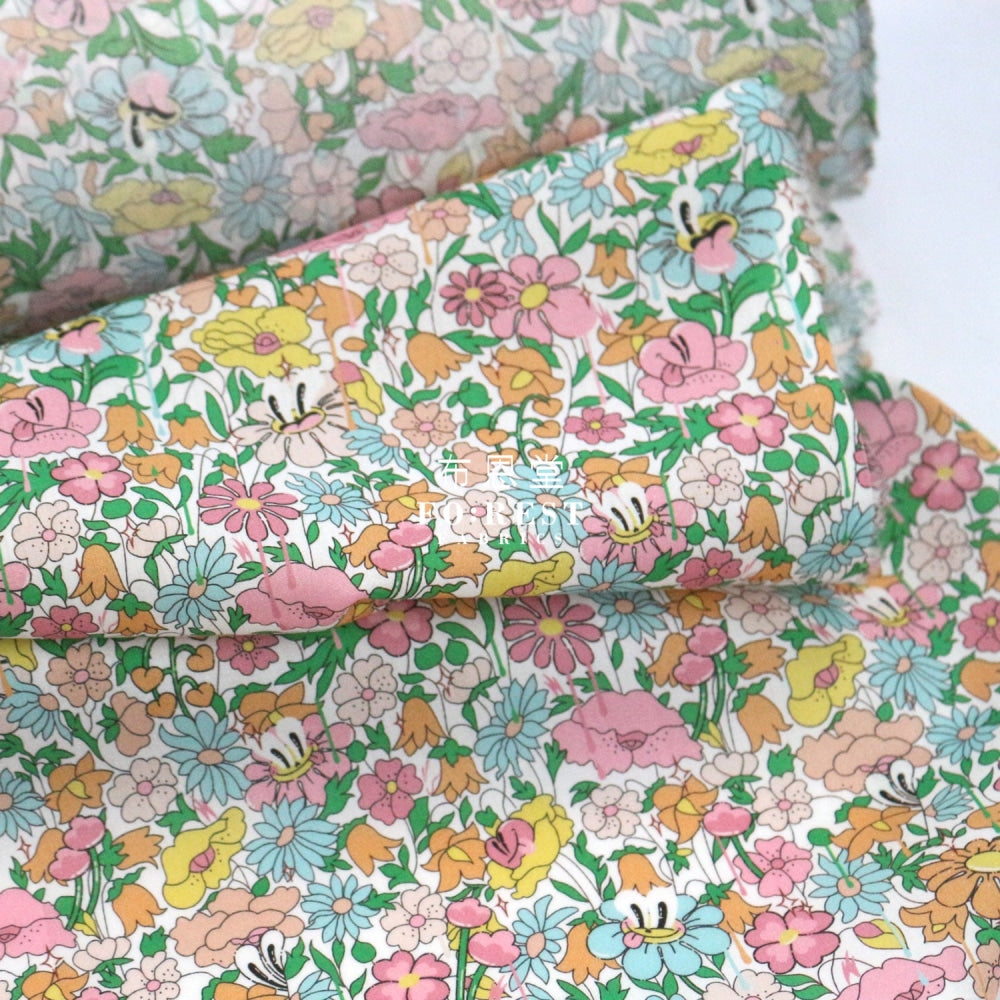 Liberty Of London (Cotton Tana Lawn Fabric) - Hattie Park Light Cotton