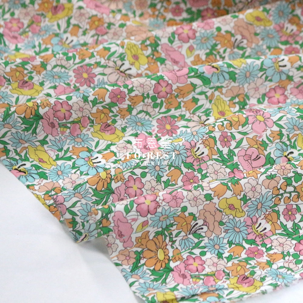 Liberty Of London (Cotton Tana Lawn Fabric) - Hattie Park Light Cotton