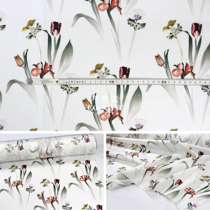 Liberty of London (Cotton Tana Lawn Fabric) - Healing Floral - FO:REST Fabric 布恩堂Liberty fabrictana lawnjapanese fabricykk zipper
