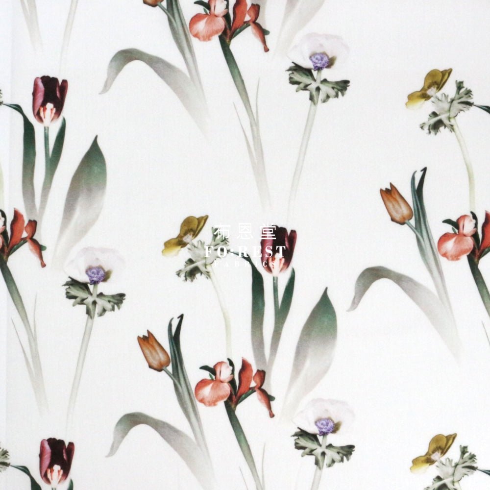 Liberty of London (Cotton Tana Lawn Fabric) - Healing Floral - FO:REST Fabric 布恩堂Liberty fabrictana lawnjapanese fabricykk zipper