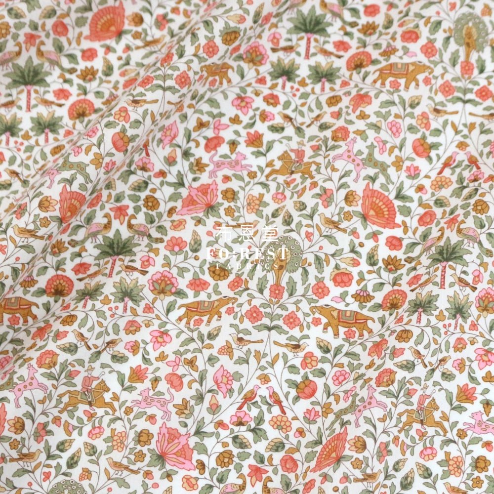 Liberty of London (Cotton Tana Lawn Fabric) - Imran - FO:REST Fabric 布恩堂Liberty fabrictana lawnjapanese fabricykk zipper