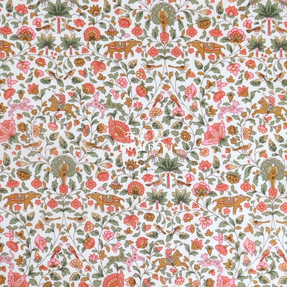 Liberty of London (Cotton Tana Lawn Fabric) - Imran - FO:REST Fabric 布恩堂Liberty fabrictana lawnjapanese fabricykk zipper